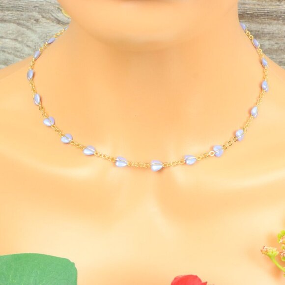 "Minimalist Necklace – Timeless, Elegant Jewelry for Her, MAR091189 - Picture 6 of 10